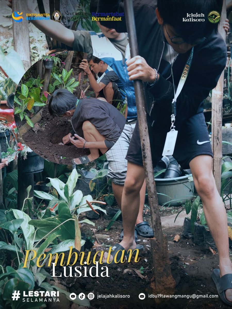 dylentea's tweet photo. 🌱 MINGGU 4
Implementasi program lingkungan melalui pembuatan komposter dan lusida, edukasi di SMAN Tawangmangu tentang K3. #p2kkn #undip
#KKNTawangmangu
#LestariSelamanya https://t.co/LtUDdA6q3l