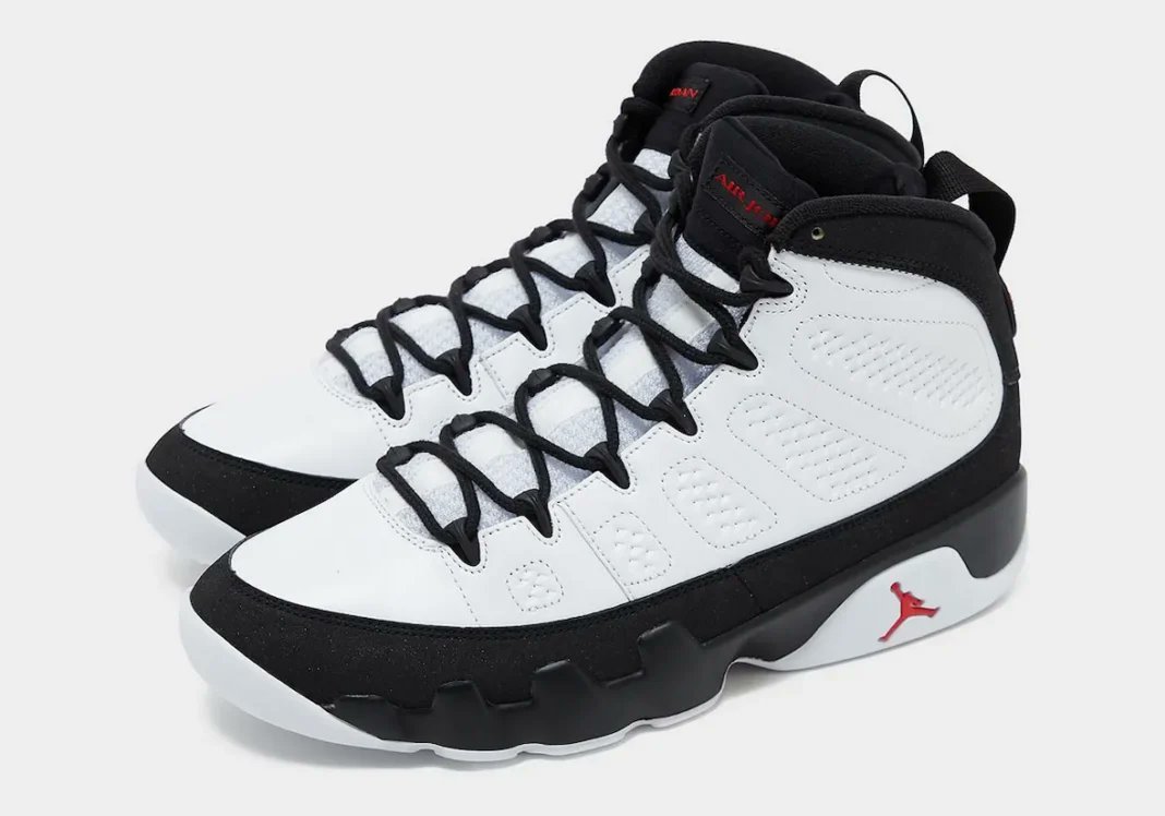 SneakerScouts's tweet photo. Release Date: Air Jordan 9 'White/Black/True Red' - September  19, 2026 |$215| 

https://t.co/TqvyVnGzCg https://t.co/NN50OFcwEr