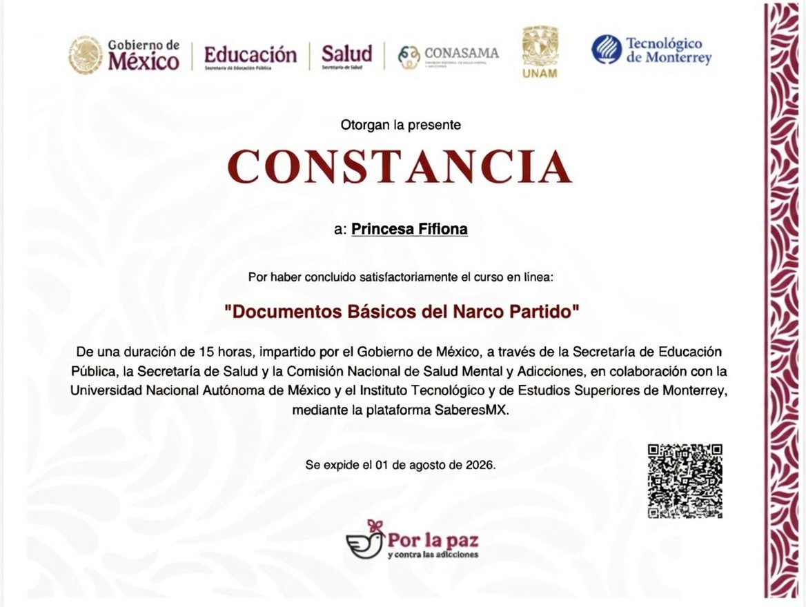PFifiona's tweet photo. Mi primer curso en línea impartido por el gobierno...

¡Tengan para que aprendan! https://t.co/qvEWHiePcI