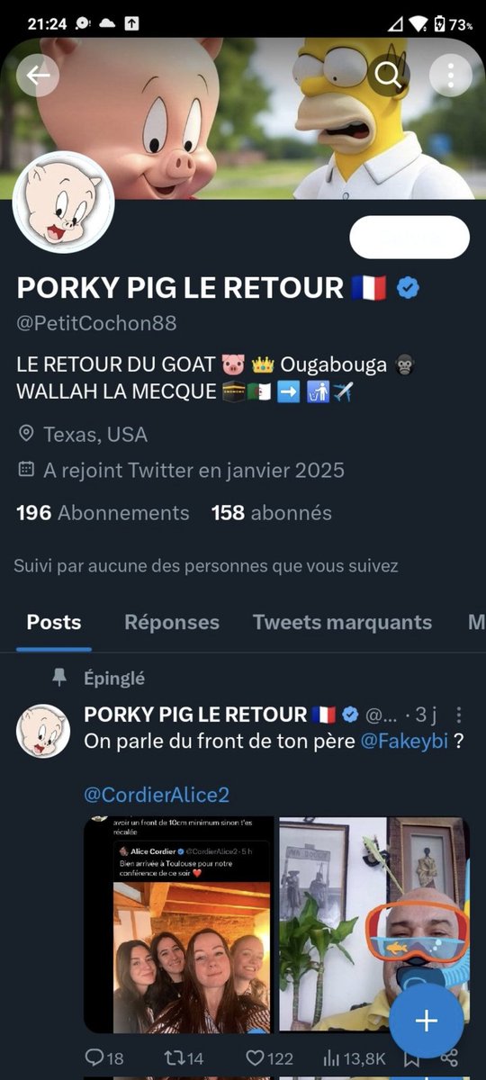 Butch_0071312's tweet photo. @ElDomino24995 on a retrouvé ton ancien compte et ceux de tes potes https://t.co/ilcfUezgZ4