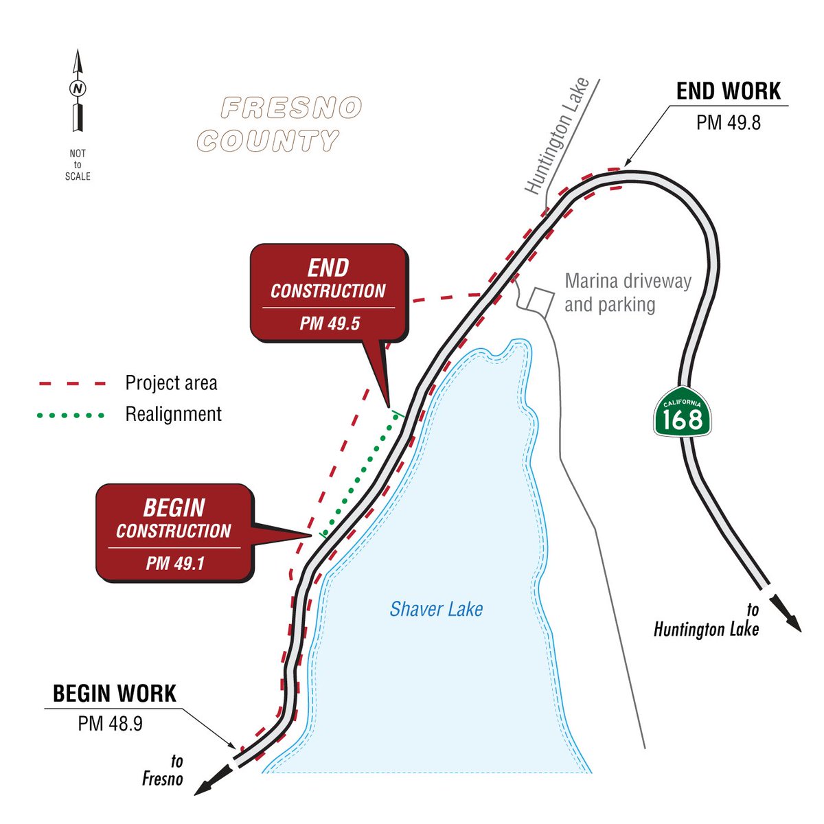 CaltransDist6's tweet photo. FRESNO COUNTY —The Department of Transportation (Caltrans), in cooperation with Viking Construction, announces the following schedule update in part of the State Route 168 Shaver Lake Viaduct Project in Fresno County.

The following will occur Wednesday, August 5that 11:00am: https://t.co/1mShcnc4t4