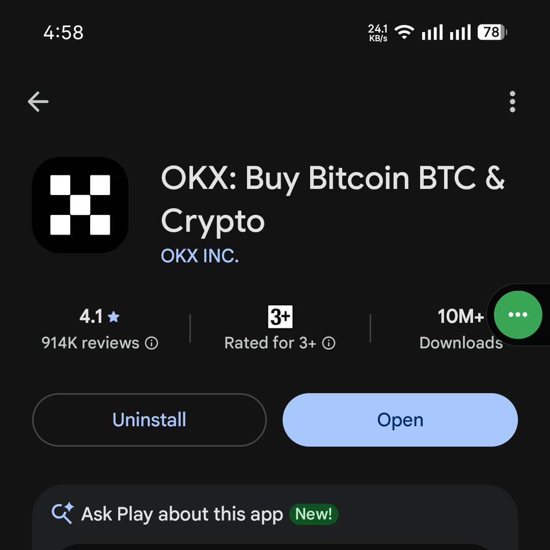 ArafatFerdous3's tweet photo. OKX Exchange Now Available in Bangladesh.

Install OKX Exchange - https://t.co/PH08kvsQ7f

Invite Code - 62768473

Account kore KYC Complete koren. https://t.co/Jo9qWttXkF
