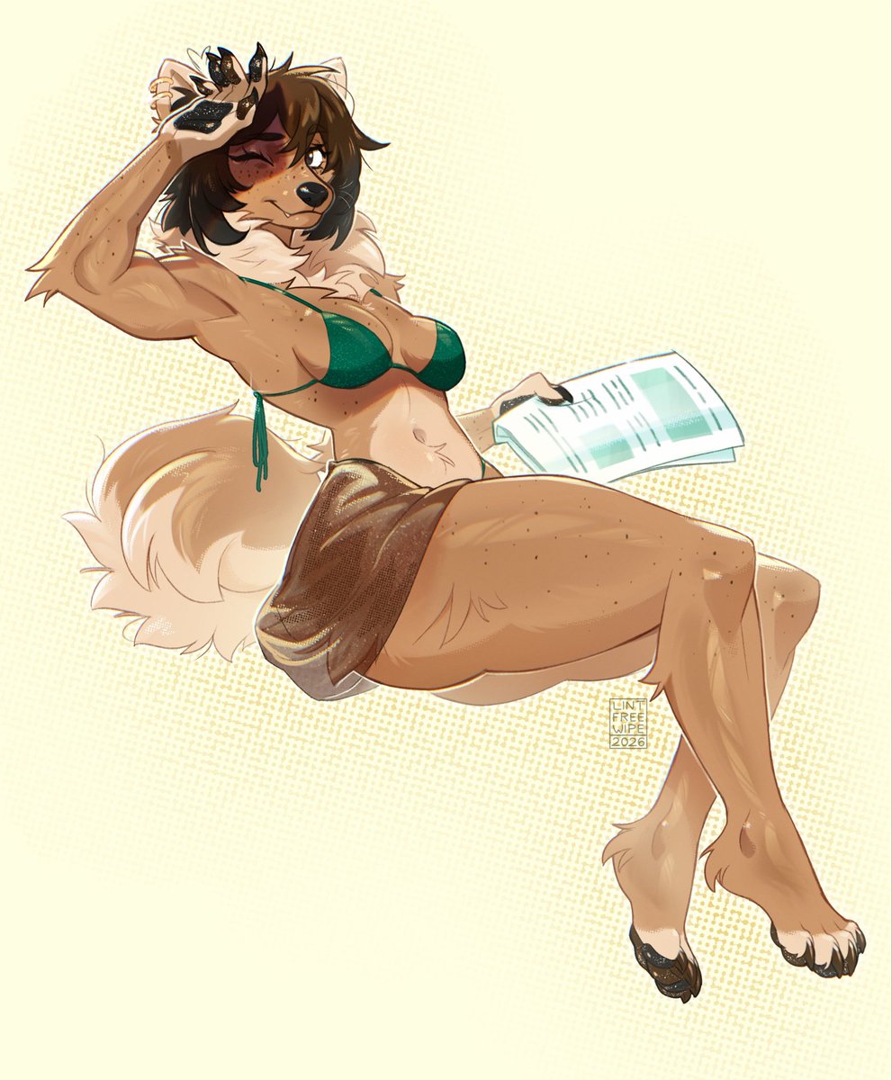 CookieSugarPaws's tweet photo. 🍪 The heat has been so ruff lately ~
🎨 @LintFreeWipe https://t.co/L6G9KHVuDb