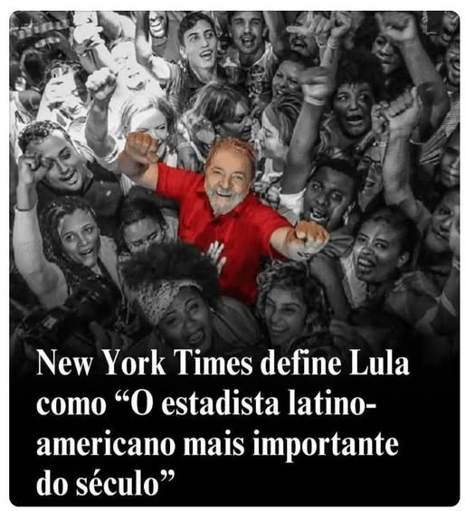 jose49729680's tweet photo. COMO FUNCIONA:

The New York Times descreveu Luiz Inácio Lula da Silva como o estadista latino-americano mais importante do século XXI. O jornal destacou essa avaliação em meio a reações geopolíticas e entrevistas sobre relações internacionais e posturas de soberania nacional. https://t.co/eeSmOmo47A