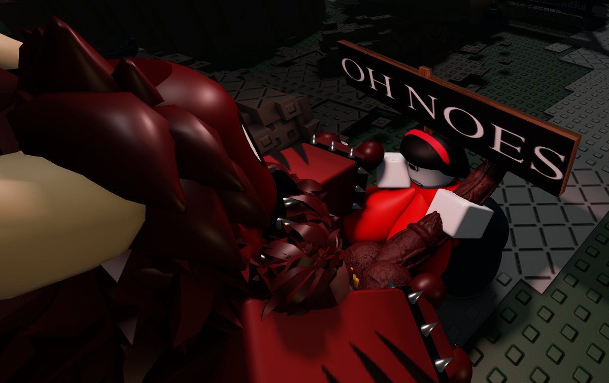 MiraRR34's tweet photo. Mira gets attacked by a giant beast
gift for @Drakobloxxfze 
#rr34 #robloxnsfw #robloxporn #robloxrule34 https://t.co/W8LMNQs4pw