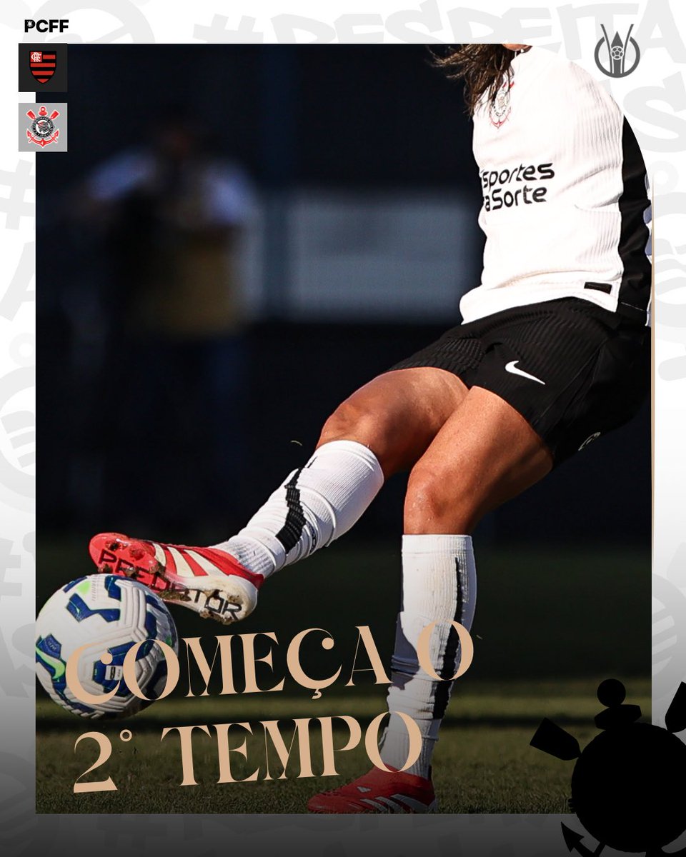 sccpfeminino's tweet photo. Rola a bola pro segundo tempo!
#FLAxCOR (0-1)
#BrasileirãoFeminino https://t.co/tgJWi4KAqo