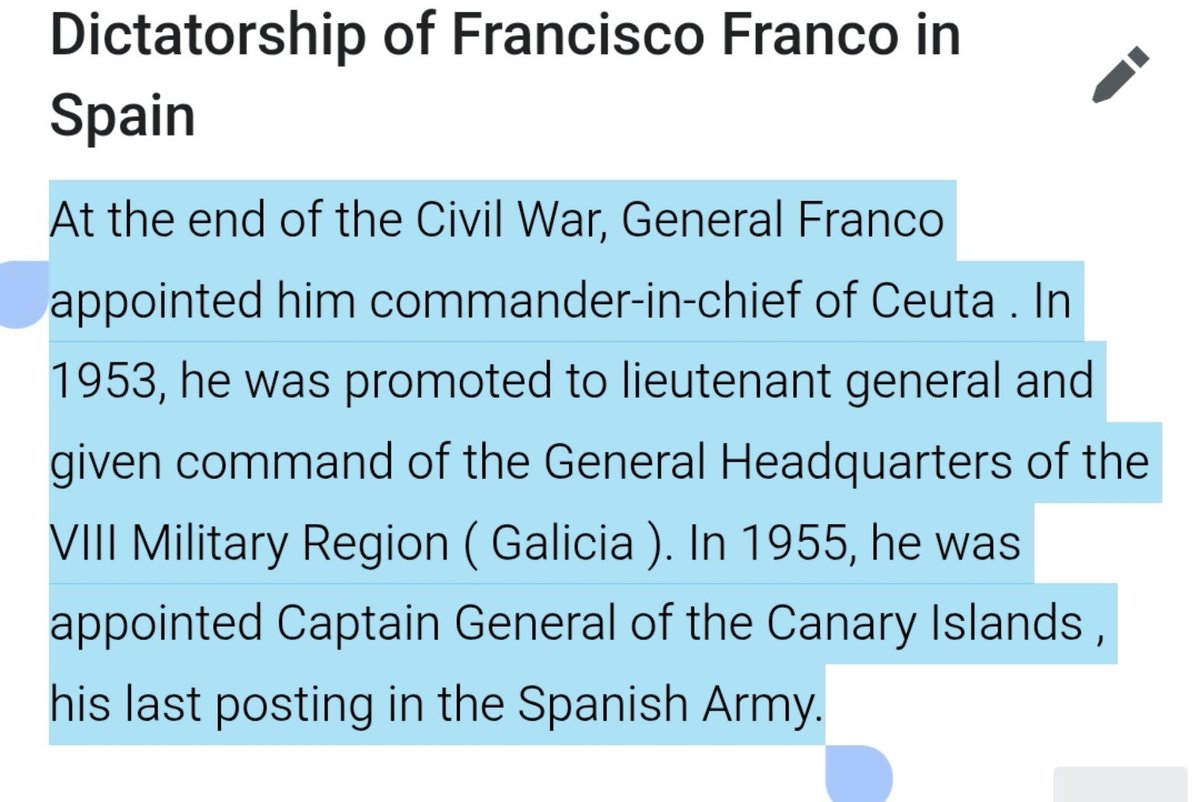 ecumenopolis_'s tweet photo. @SirPhillipTekle @thedramaworldz @ZoomerHistorian @neofabians "None of his moroccan troops were made citizens of Spain"

Lets check on his north african human traffickers.
Woops. https://t.co/xGhjWlUg04