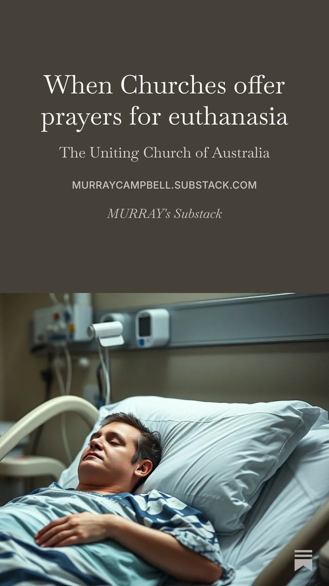 MurrayJCampbell's tweet photo. The Anglican Church of Canada has produced liturgy for euthanasia, and the Uniting Church of Australia is already copying them  https://t.co/1uuk9bhNdY.  . https://t.co/3NvtouVEPQ