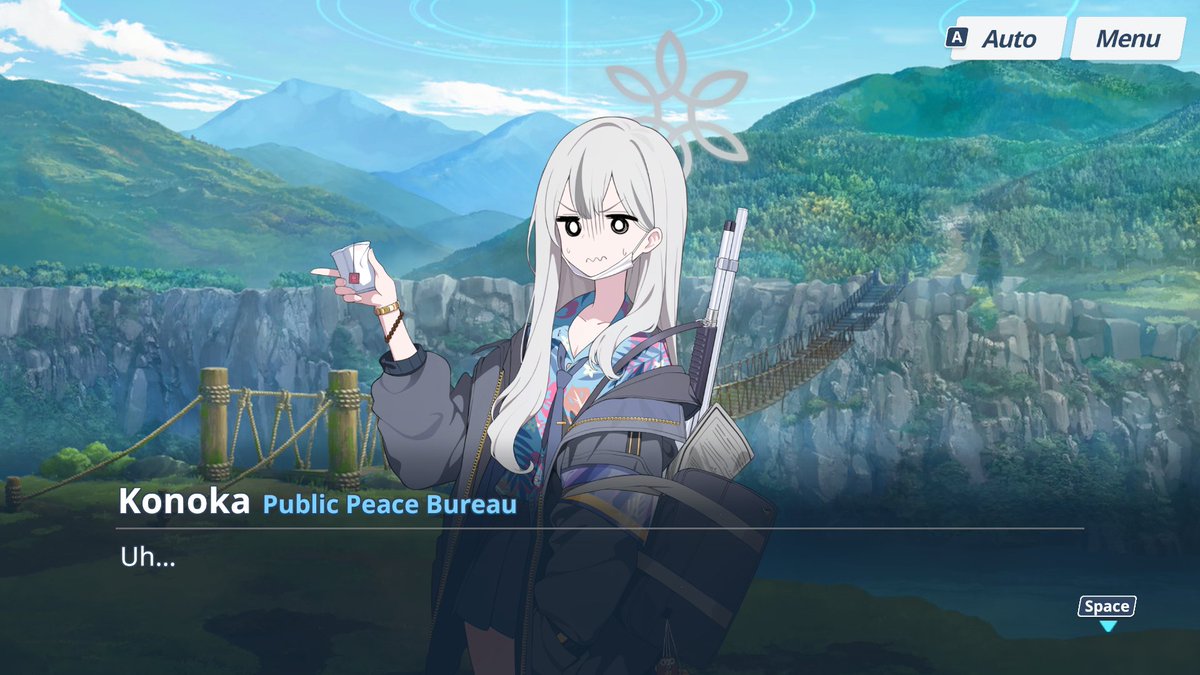Her expressions are peak