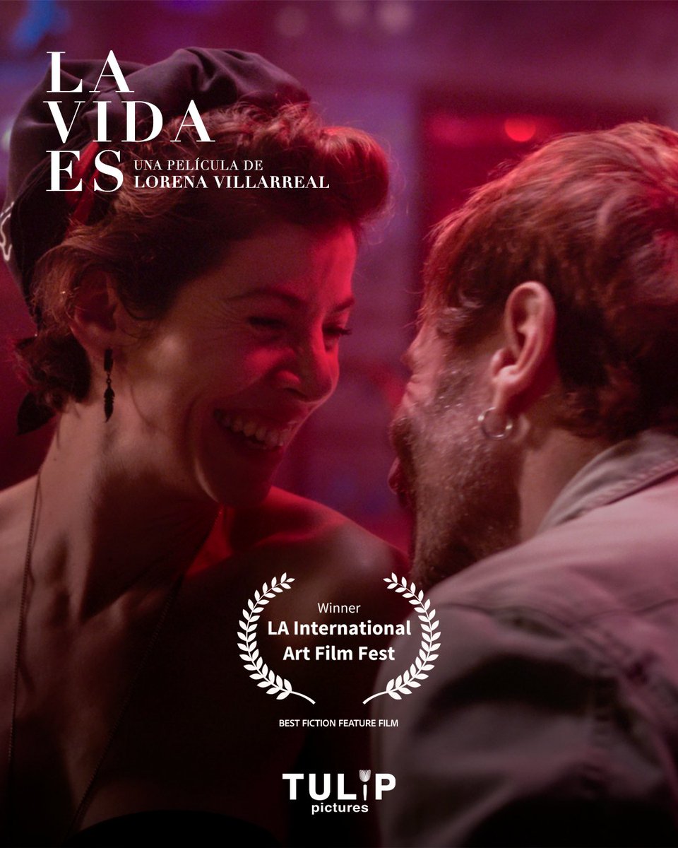 TulipPicturesmx's tweet photo. 🏆 ¡Otra gran noticia para #LaVidaEs! Nos emociona celebrar que la película fue reconocida con el premio Best Fiction Feature Film en el LA Art Film Fest. ✨ https://t.co/eKE4RWeRBM