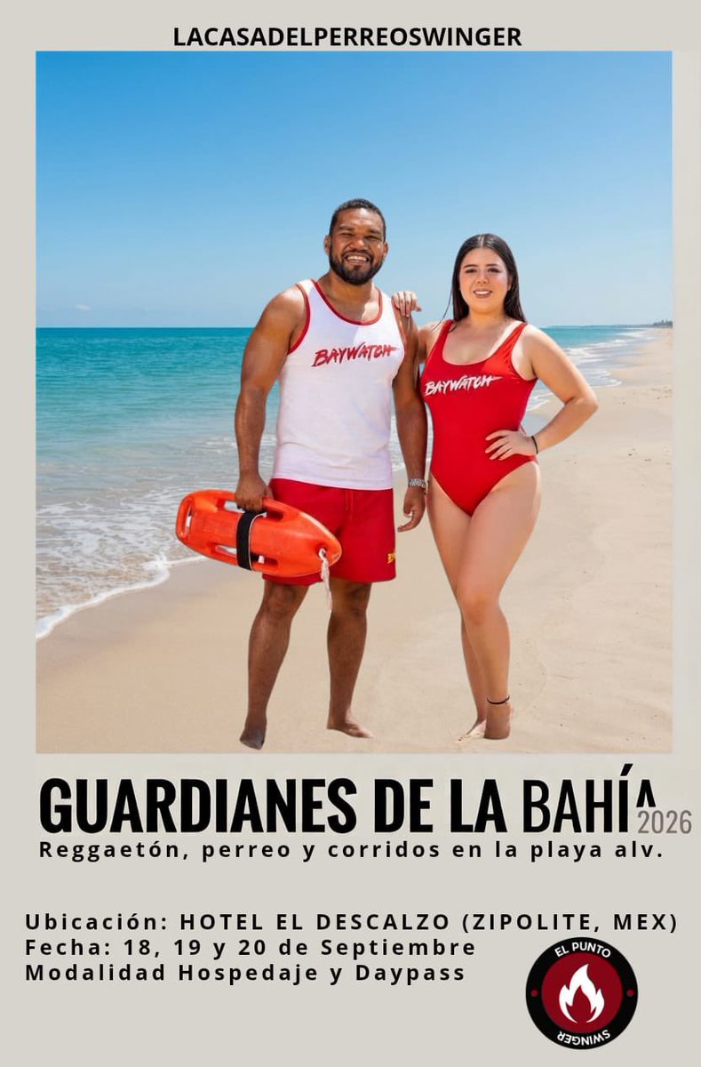 Elpunto_sw's tweet photo. Nos vamos a zipolite!🏖️

Ven y jálate con el #team del punto sw. 

🏖️🔥🍌🍑👫❤️🖤 https://t.co/BIFTBvZwga