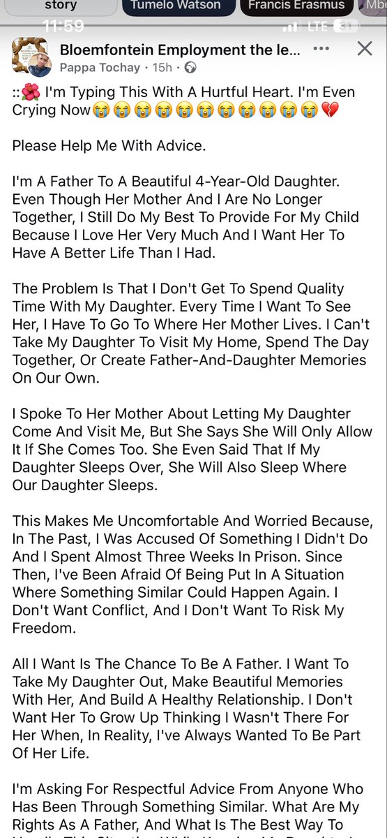 Tinomane's tweet photo. @penuelist_ I thought of you the time I read this heart breaking story on fb https://t.co/S3oQJ8RMzM
