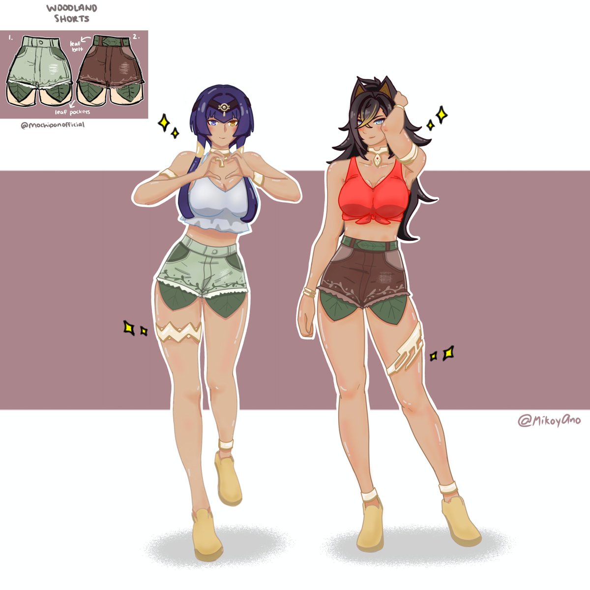 mikoyANO's tweet photo. Posting old works! 
Genshin impact - Sumeru girlies fanart! (2)

Outfit designs by @mochipanco ❤️

#GenshinImpactFanart
#GenshinImpact
#Sumeru
#GenshinArt https://t.co/XMcwrWWZC8