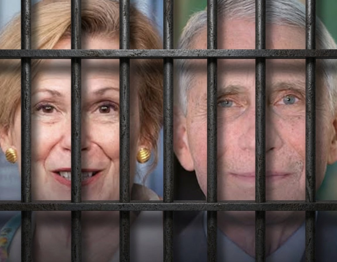 SaltyGoat17's tweet photo. Should Dr. Birx go to prison right along side Anthony Fauci? https://t.co/elNXxdzh0l
