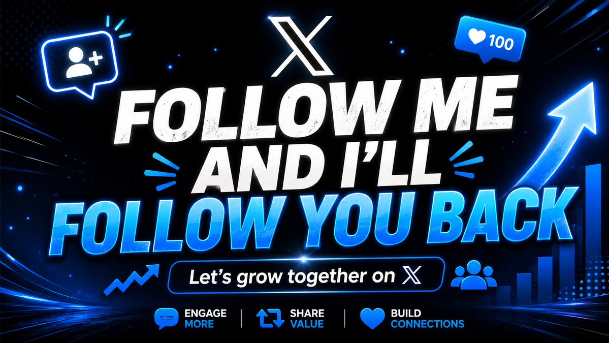 ReferTree's tweet photo. @endlessjoy417 I follow back instantly! 💥
#followback #follow4follow #followxfollow #followforfollow #viral #viralpost https://t.co/wSgrlVgjXW