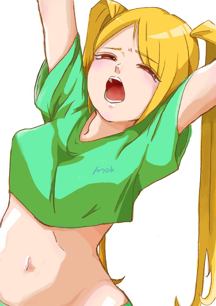 fxgs359's tweet photo. ふわぁぁ…🥱(ｱｸﾋﾞ

おはようございます☀
今日もゆるくいこう
#絵柄が好みって人にフォローされたい
#イラスト #夏の創作クラスタフォロー祭り https://t.co/DYfAbD0sE4