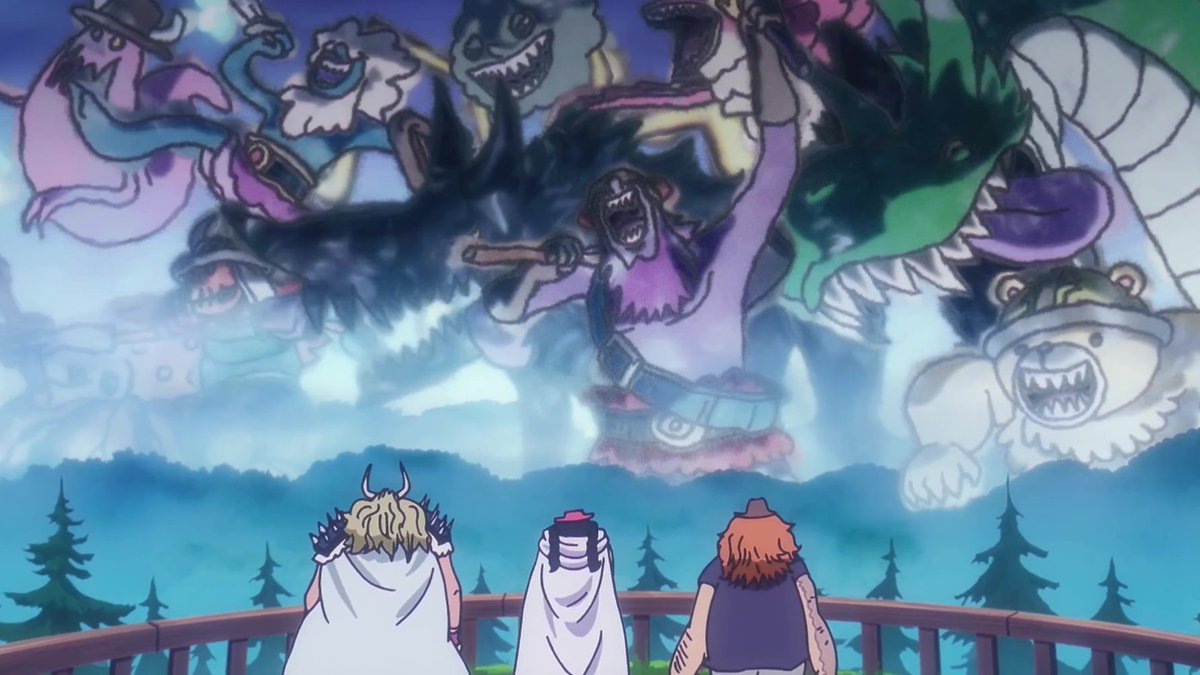 JonyRamirez_'s tweet photo. Todo fue que llegaran Luffy y compañía, y ahora Elbaph es un desmadre. 😅 

#OnePiece https://t.co/Gu5Z40CsNt
