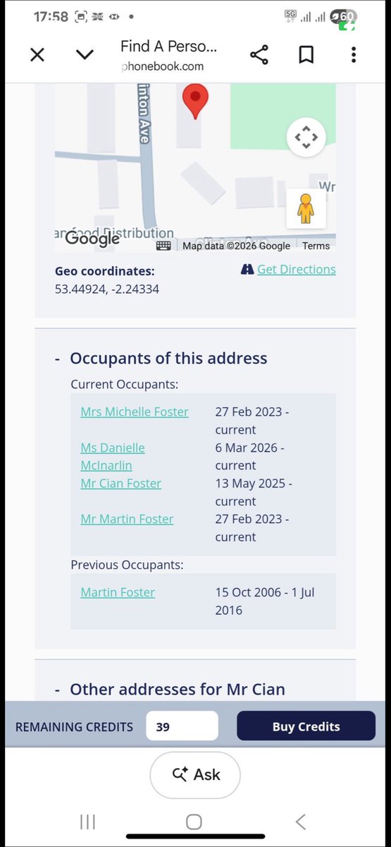 JamesH_199's tweet photo. @thebenjamindent @Cian_UTD Retweet. This is his mums Facebook. Already posted his address. In the back you can see a photo of Cian on the wall👍🏼

The net is closing in on this scruffy little tramp! https://t.co/xcoBd0rzqw