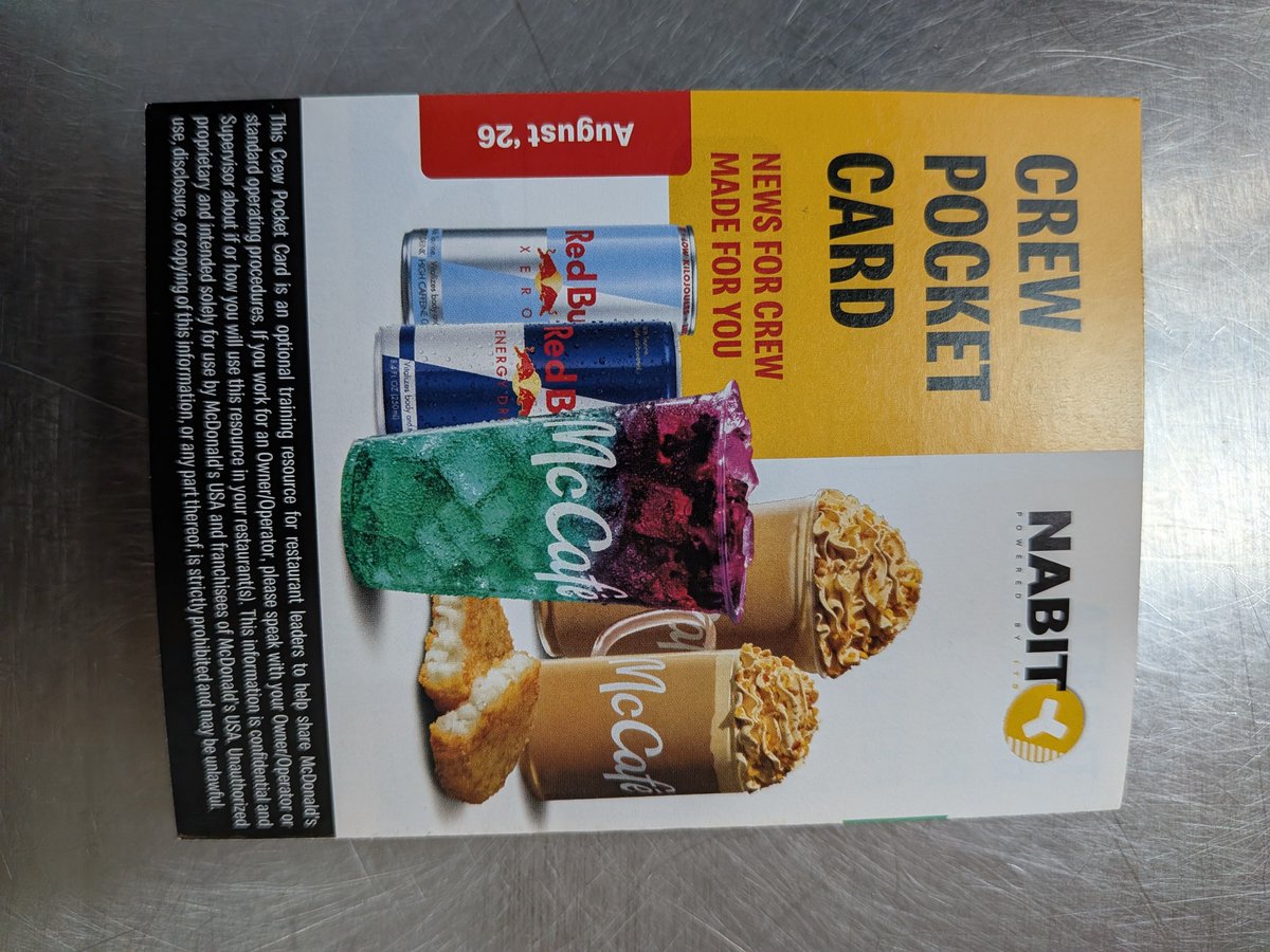 DustFisher3540's tweet photo. Starting on August 8th, we are getting Red Bull drinks, Fanta orange cold foam, Diet Dr. Pepper cold foam, Caramel, Apple frappes and lattes, last but not least, Coke and diet Coke cold foam drinks.

The other picture stands for the McDonald's app @McDonalds https://t.co/a4G9sNI596