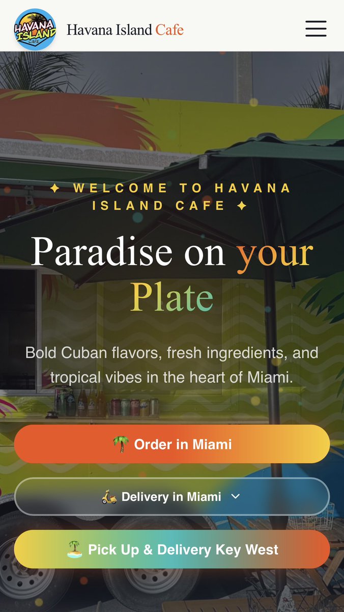 LucidPhotons's tweet photo. Attention Miami and Key West! Go try Paradise on your Plate, it truly is! A mix of  Cuban-Mexican Food With a Flavorful Twist! https://t.co/BEyf4v0yQ3 https://t.co/wf8jATYjAT