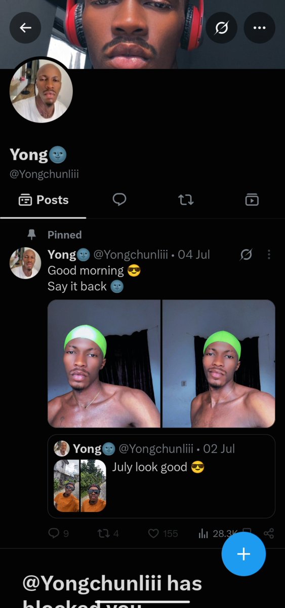 HeisKevin59702's tweet photo. Someone should pls help me and dm this guy and tell him to pls unblock me 🙏🙏 https://t.co/uYsSsO6Sgn