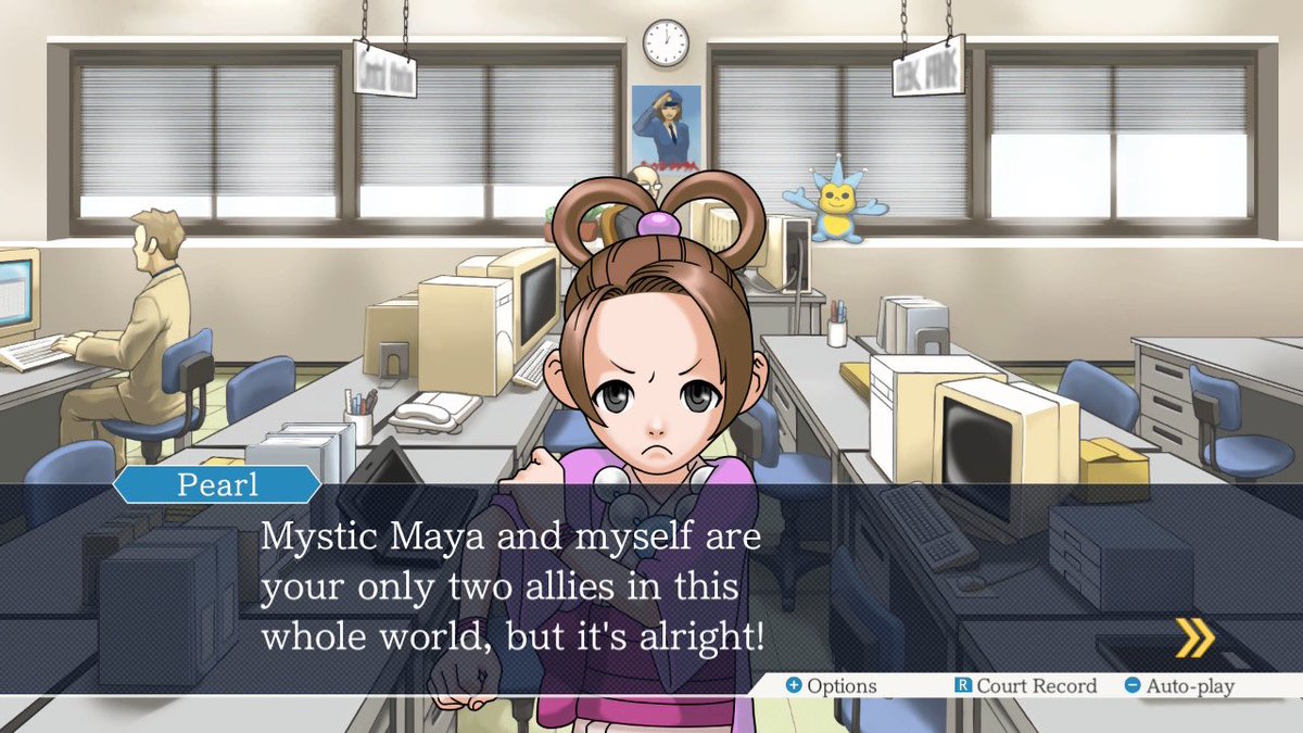 fuyuhku's tweet photo. ace attorney is all fun and games until phoenix hits you with the most devastating line imaginable and then the game just keeps going https://t.co/IIvT4nJqYw