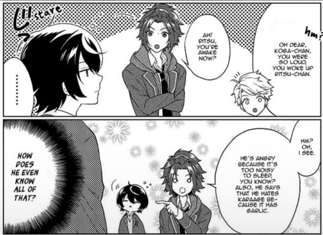 amiahearts's tweet photo. just saw someone say they see maoritsu as siblings instead of lovers. i actually don't think you should be allowed to say that when this is how they act around each other https://t.co/Ewf9Fe7b8H
