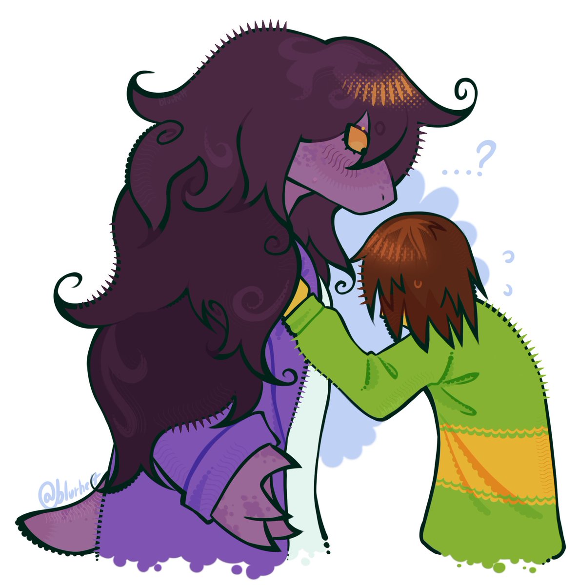 blurhett's tweet photo. #deltarune   #krusie https://t.co/2UXv6T3BYA