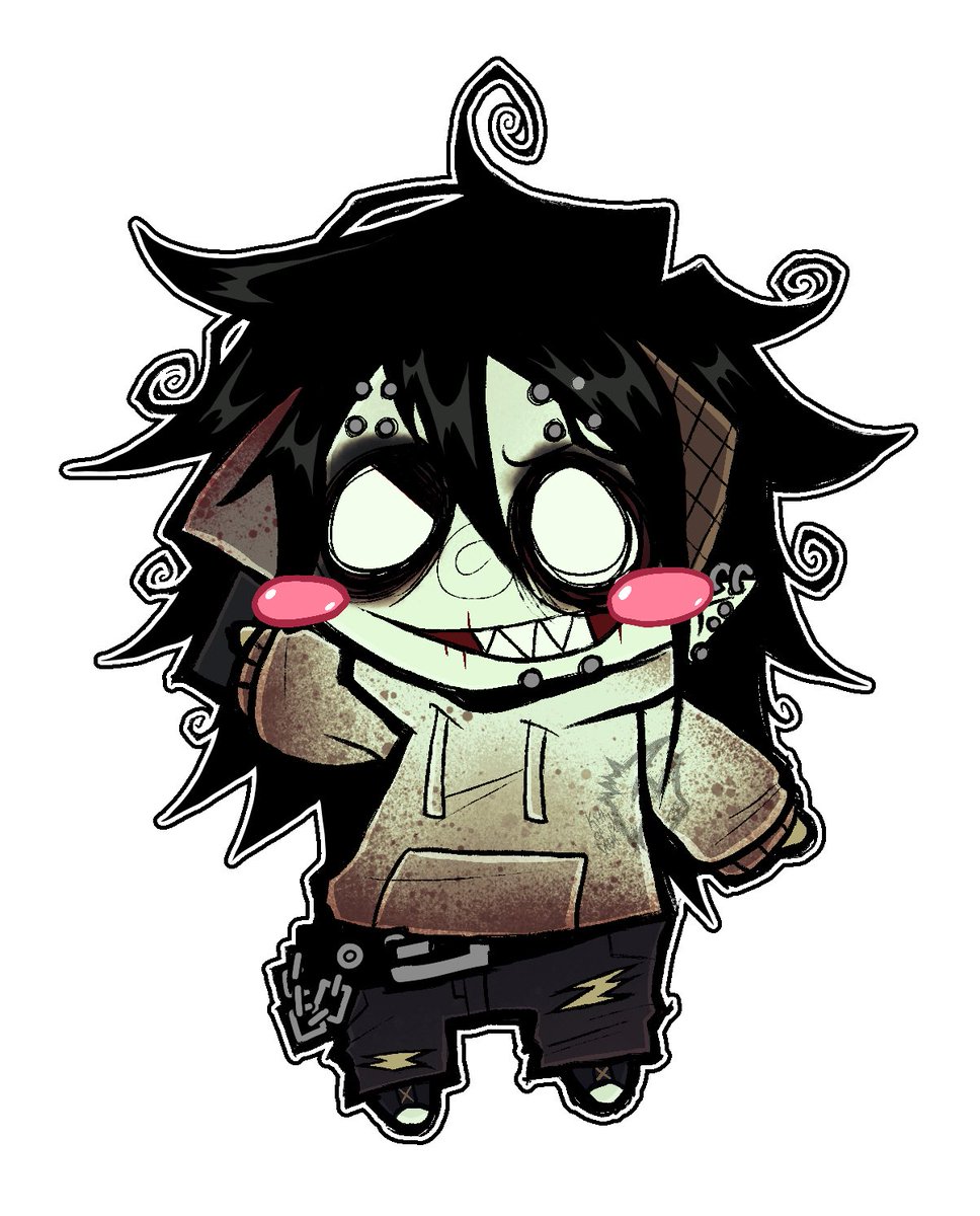 kitty_of_doom's tweet photo. Jeffery chibi!! #creepypastatwt #creepypasta #jeffthekiller https://t.co/q0NqL6tJM6