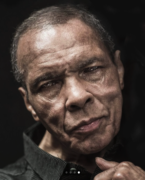 BmediaHQ's tweet photo. The final photographs of Muhammad Ali, taken at his home shortly before his death in 2016. https://t.co/Js7u8Bixek