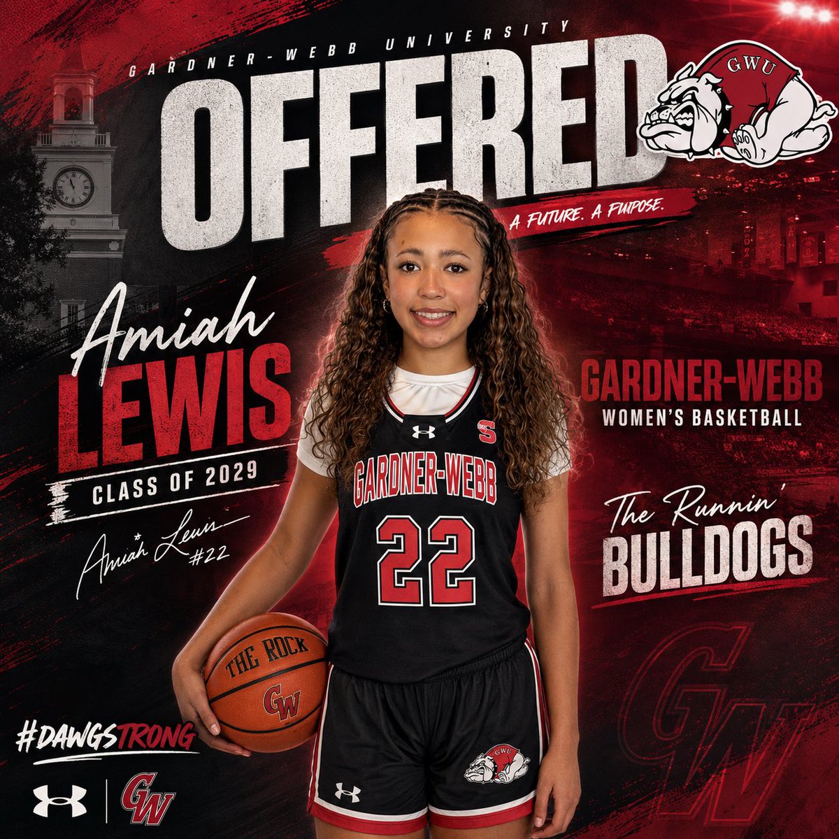 Abug_22's tweet photo. After a great conversation with Coach @CoachTerri11 @coachrube3 @Alasia3021 am blessed to receive my first Division 1 offer from @GWU_WBK . Thank you for believing in me and giving me this opportunity. To all my coaches thank you for the support. The journey continues. 🖤❤️🏀 https://t.co/WEbbCFM7w3
