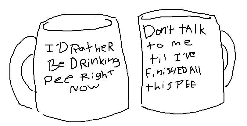 MortisFox's tweet photo. holiday mug ideas do not steal https://t.co/2cvpK2Dtzw