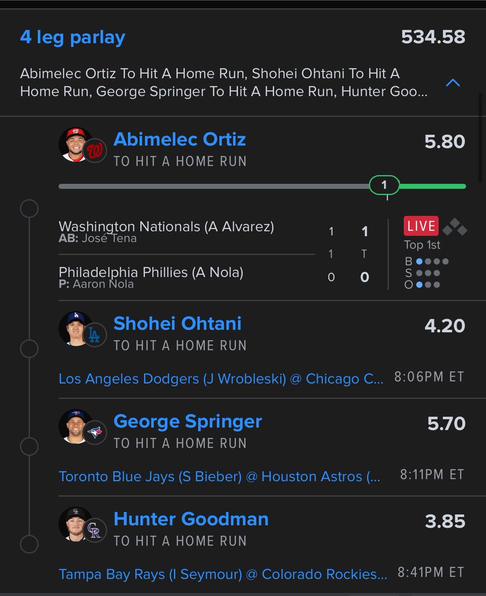 hwjajdd's tweet photo. @MLBHR Someone in my auntie gc @callmeauntie218 called it last minute!! We Activeee✅ https://t.co/JzFLCRlSSY
