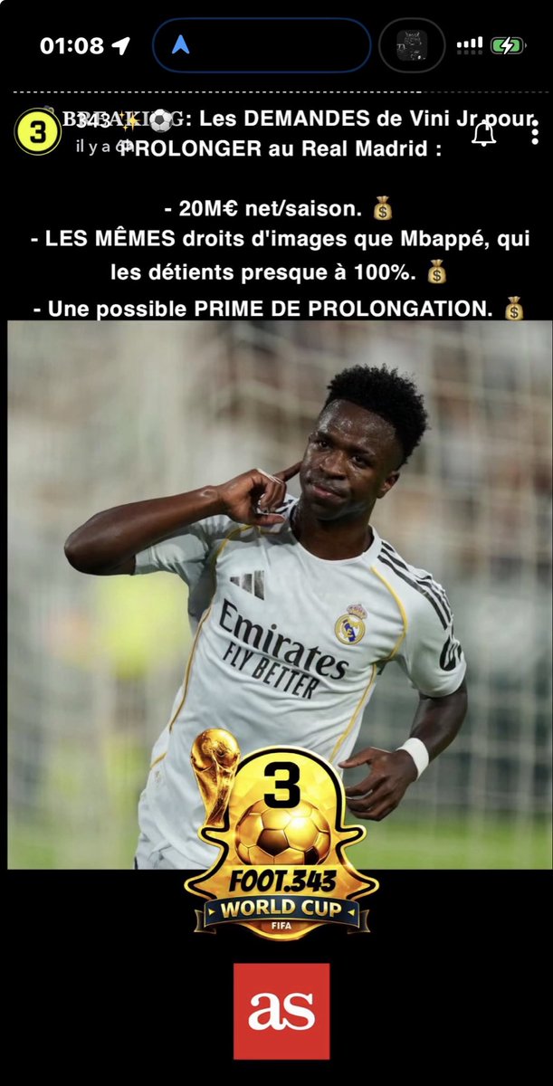 yohina30's tweet photo. @MBENIE_LEO @_BeFootball Je te jure mdrrr c’était y’a 6h et là ils disent il dmd 30M https://t.co/o2WdTANJ86