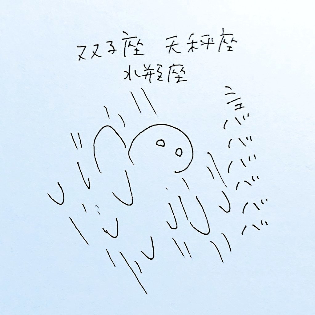 aquamoon825's tweet photo. 定時に帰る為に凄まじい速さと集中力で仕事を片付ける風の民。(特に定時ギリギリの時間になると能力値が爆上がりする)
#双子座 #天秤座 #水瓶座 #夢ねこ星座 https://t.co/NvOJA2nyjn