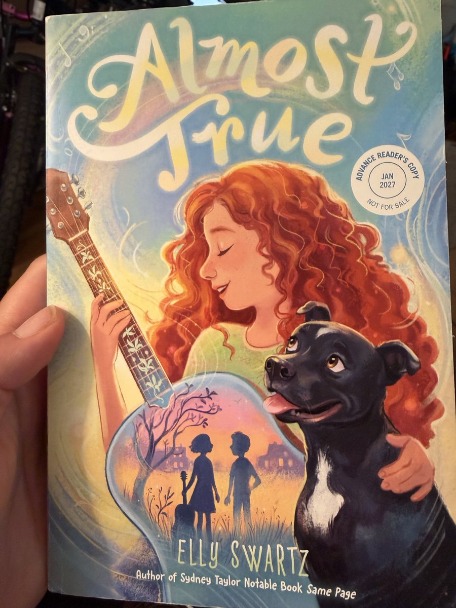 ELAvannostrand's tweet photo. @hottsnewreads you will love this next one! Almost True is headed your way and @ellyswartz is becoming one of my favorite MG authors!@DelacortePress #RHCBEducators @randomhousekids #BookPosse https://t.co/9SLMaPwJ5I