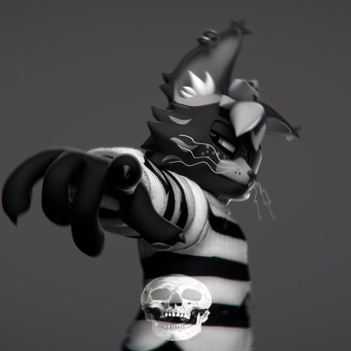 XXXEPO888's tweet photo. Спасибо @Kaino_zu за то что переделала одежду на модельке 
#render #C4D #furryartㅤㅤㅤ https://t.co/tI6ydZo6zY