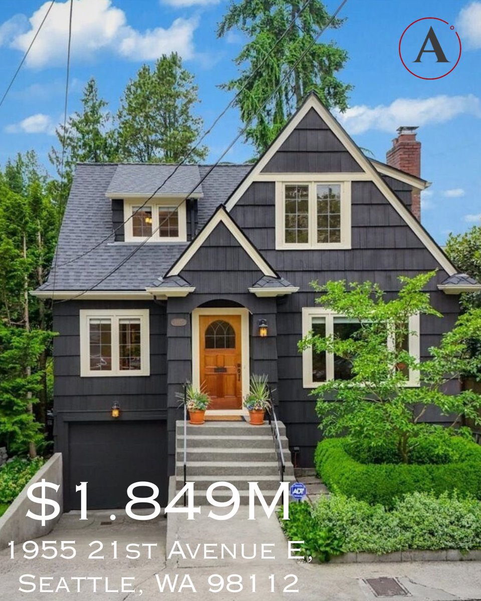aris360llc's tweet photo. Don’t sleep on this Historic Montlake Tudor. 🏡

4 bed • 2.5 bath • 2,660 sq ft of timeless charm with modern updates, an updated kitchen, central A/C, new roof, and a beautiful English garden backyard.

📍1955 21st Ave E, Seattle
💲1,849,000

Schedule a showing:
Seth Raddue
📞 (206) 240-8514
📧 Seth@Aris360.com

#SeattleRealEstate #Montlake #Aris36