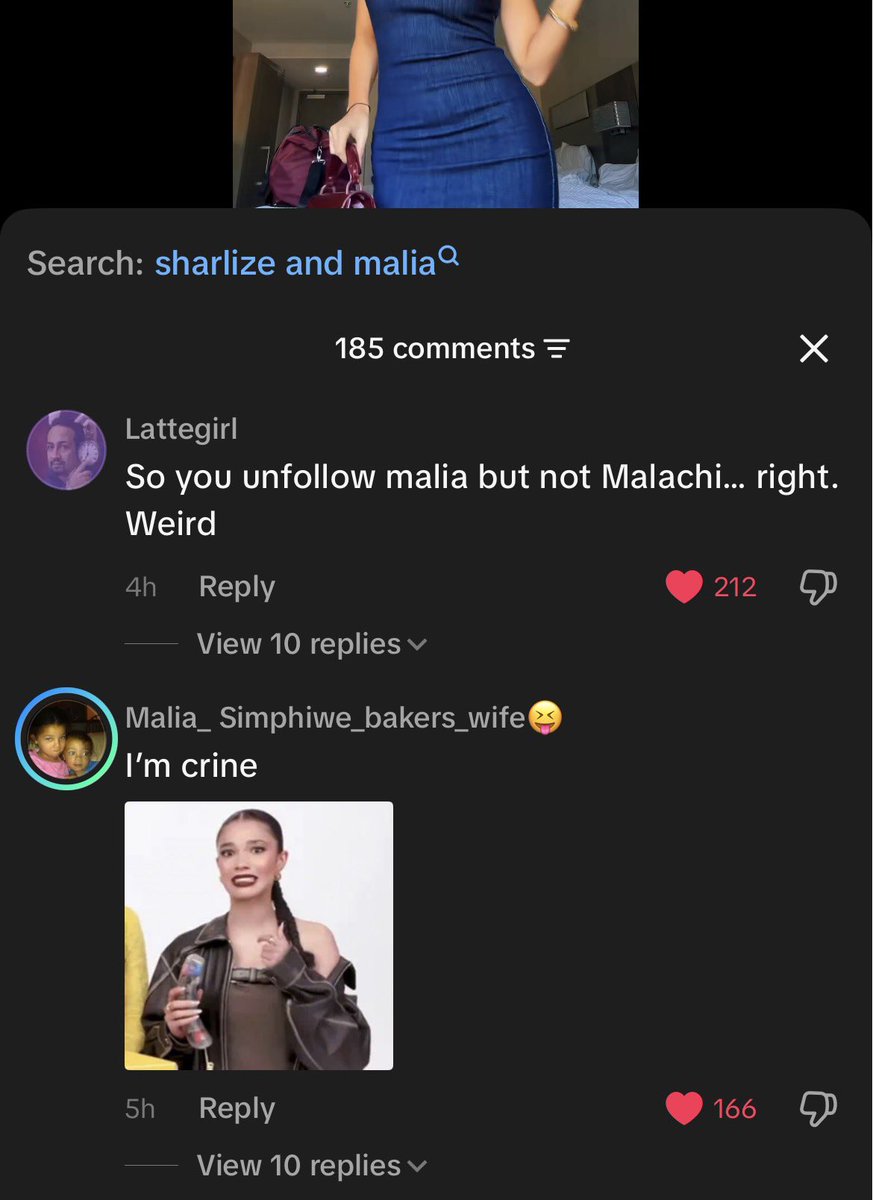 amaracfw's tweet photo. I’m crying these comments from sharlize TikTok😭 especially they have the most likes than everyone https://t.co/pBhCTOFi6H