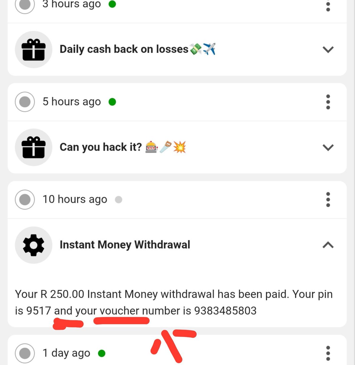 Christos388651's tweet photo. Please don't send this info on the app, that's what scammers use to withdraw our money, pls remove this and only send to cellphone number...@Betway_za https://t.co/YjE718Vq9f