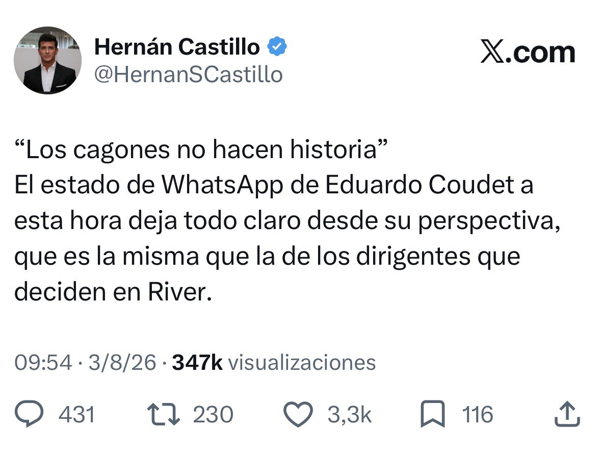 RiverSincero's tweet photo. Qué eficiencia para instalar un mismo tema.
En menos de 30 minutos, varios periodistas partidarios publicando exactamente lo mismo del DT. 
Ojalá pusieran la misma energía para preguntar por los rendimientos, las decisiones deportivas y las explicaciones que todavía nadie dio. https://t.co/AxVpSszaAZ