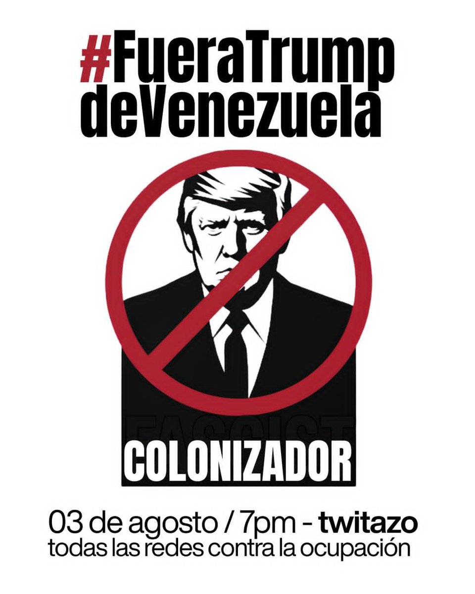 PanyRosas_Ven's tweet photo. #FueraTrumpDeVenezuela https://t.co/Z3654nVPGK
