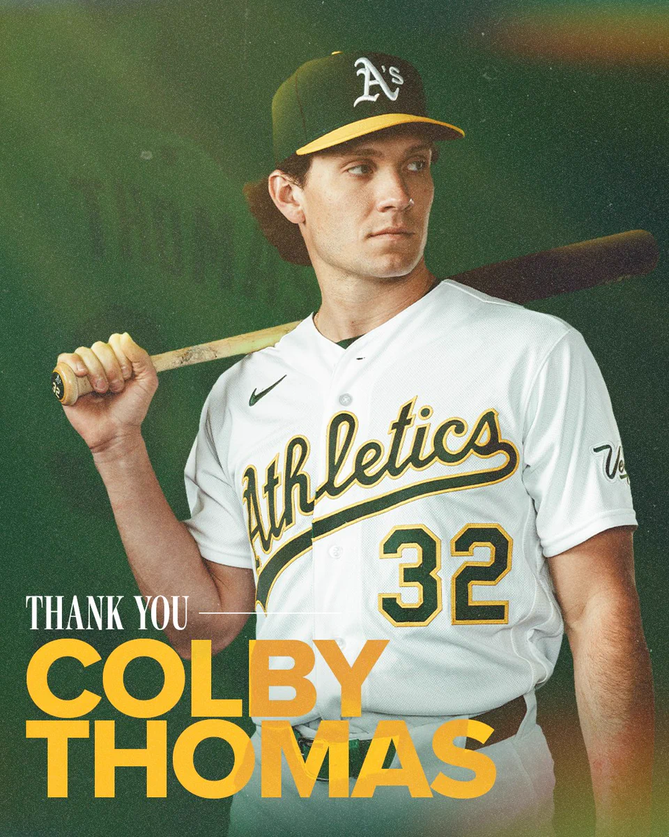A's post on Colby Thomas 