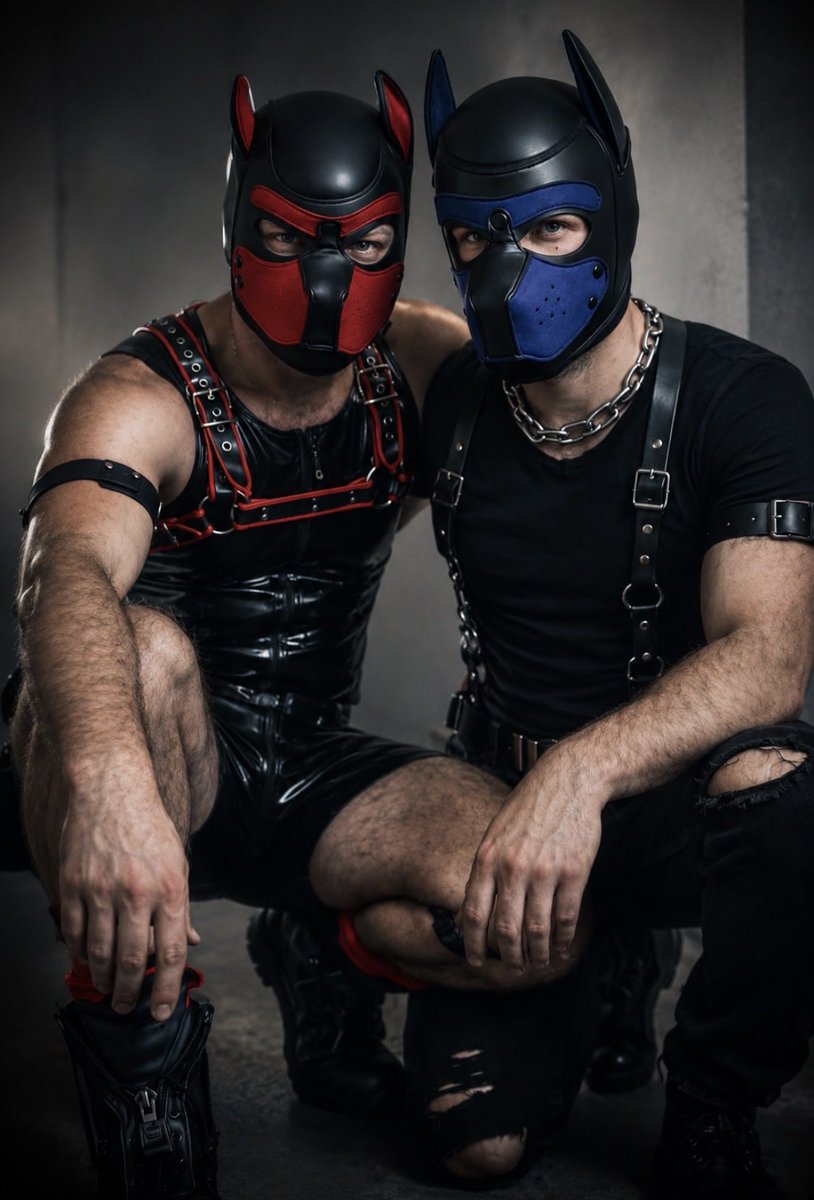 BoundSub_ldn's tweet photo. Puppies ready to play ❤️💙😈

#pupplay https://t.co/imDa1U97GX
