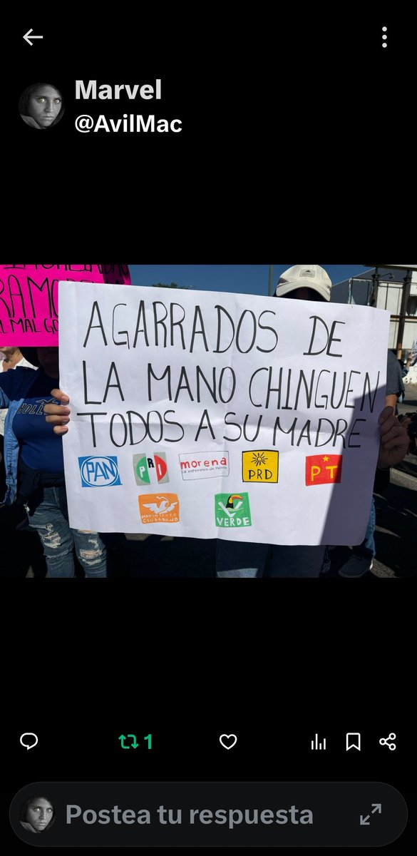 AvilMac's tweet photo. @Garcimonero EXACTAMENTE IGUAL QUE LOS RATERO$ ABUSIVO$
ANTERIORE$
PERO,
ÉSTOS @PartidoMorenaMx 
PREPARANDO TODO
PARA
PERPETUAR$E
#GobiernoCriminalCorruptoMentirosoYMafioso https://t.co/ixy6NvxcFk
