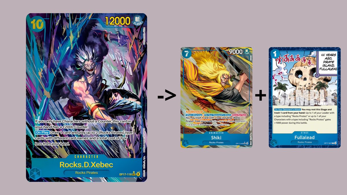 ZephyrT23's tweet photo. Remember that the Xebec secret play CARDS not only characters, u can play stage and events too,

Events cant be used because u don't have active dons but is good to know🫠 https://t.co/BrTUtRTzsF