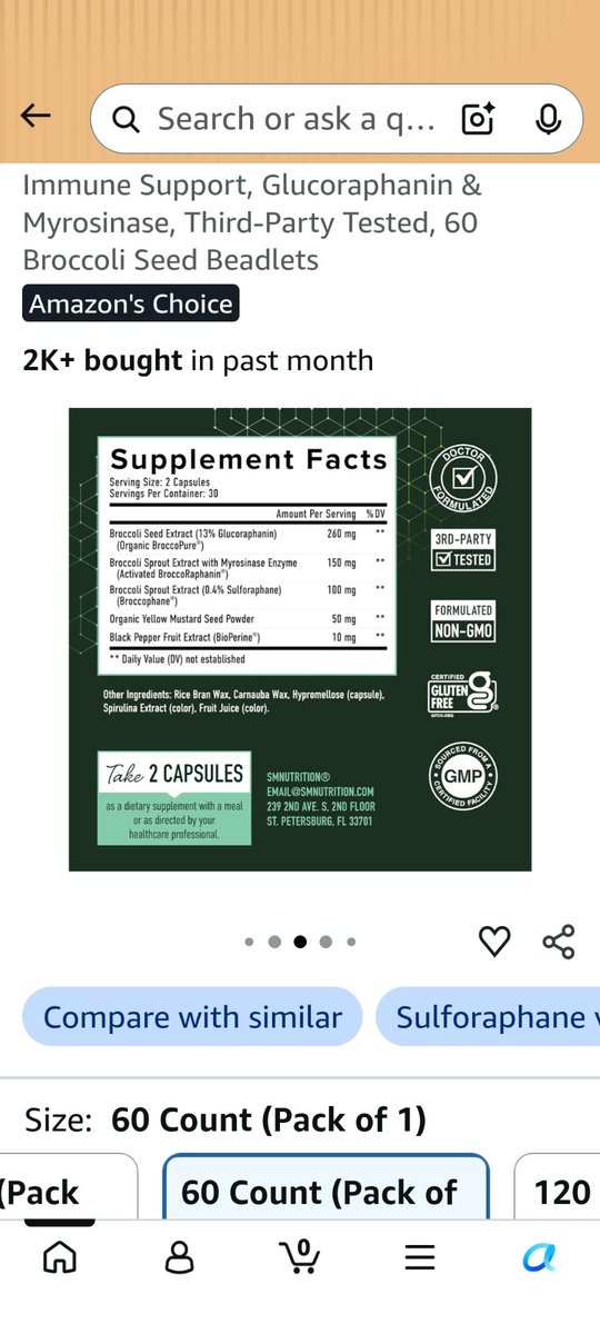 GregoryLouie's tweet photo. @grok @Hyppocraties @jakeglmn @grok. What about this product, would it likely work the same pathways? https://t.co/CngBDpWUoE