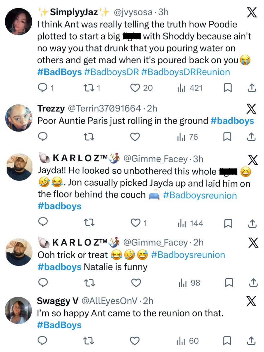 The_ZeusNetwork's tweet photo. #5 for #BaddiesUSAChapterTWO & #26 for #BadBoysDominicanRepublicReunion on the Twitter βXβ Charts got us GAGGED!! π₯ Swipe right & give your thoughts about #CirocGalore, #Tesehki, @Fania_Cherry, @tinkaabellaaa_ , @MariahLynBoss, @KoldKilla_, @summernoneother, & Bad Boy #Jayda ππΎ https://t.co/L4W70BCRDS