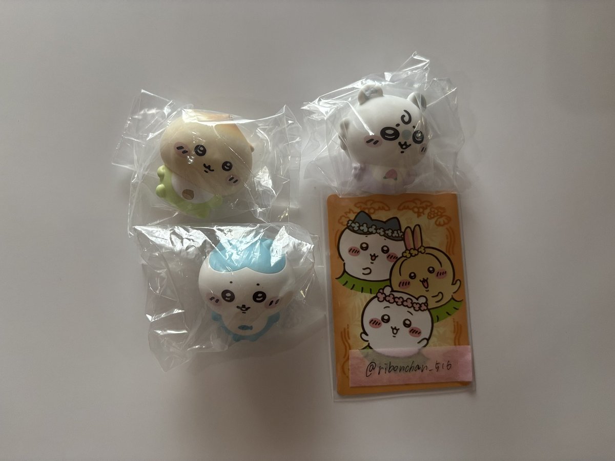 ribonchan_516's tweet photo. 【交換】ちいかわBABYミニソフトフィギュア

譲)くりまんじゅう、ハチワレ、モモンガ

求)うさぎ

交換可能な方お声がけいただけますと幸いです🙇🏻‍♀️

 #ちいかわ
 #BABYフィギュア
 #交換 https://t.co/n3vRBCXkz4