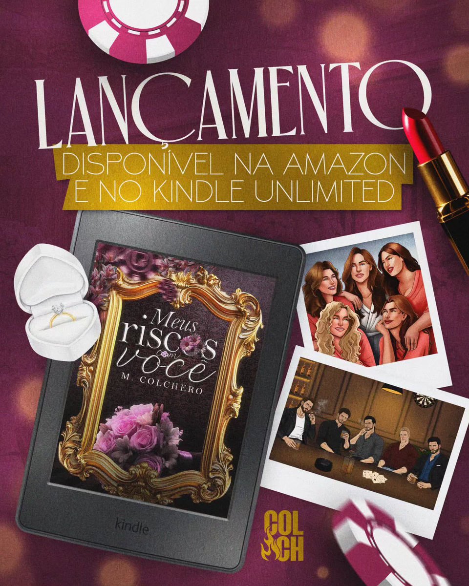 moonbooksy's tweet photo. 🌙 ALERTA DE LANÇAMENTO 🌙

📖 Meus Riscos com Você — @mcolcheroautora

🤍 Necessária a leitura de um dos livros: “Cláusula de amor e caos”,“Os Riscos de querer você” ou “Os Riscos de perder você”

🔗 https://t.co/dIsHsIJSzi
Disponível na Amazon e Kindle Unlimited https://t.co/CDWF1e4T5P